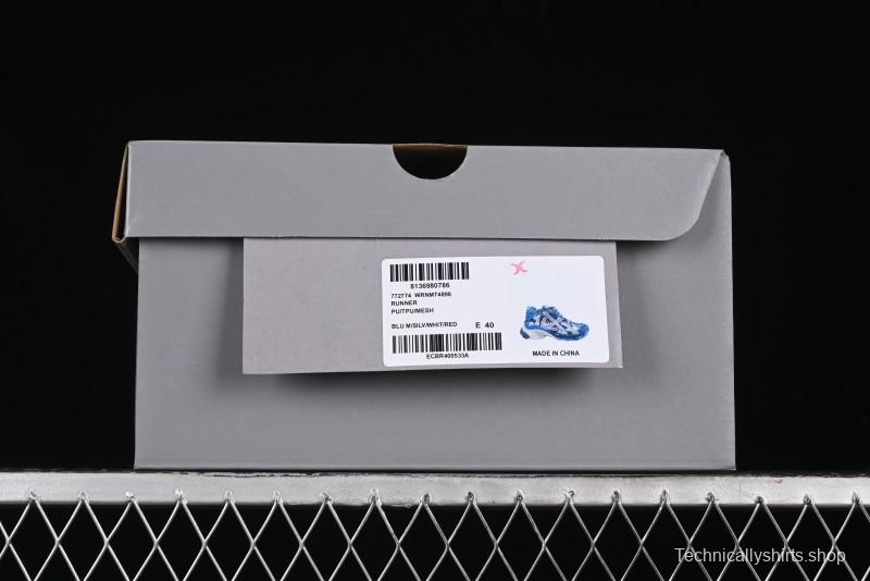 Balenciaga Runner Kith Four Color Retro Casual Shoes - WRNMT4896