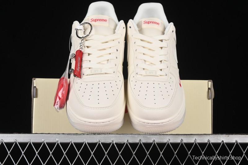 Nike Air Force 1 '07 Low Supreme White Crystal Casual Sneakers - BB7577-214