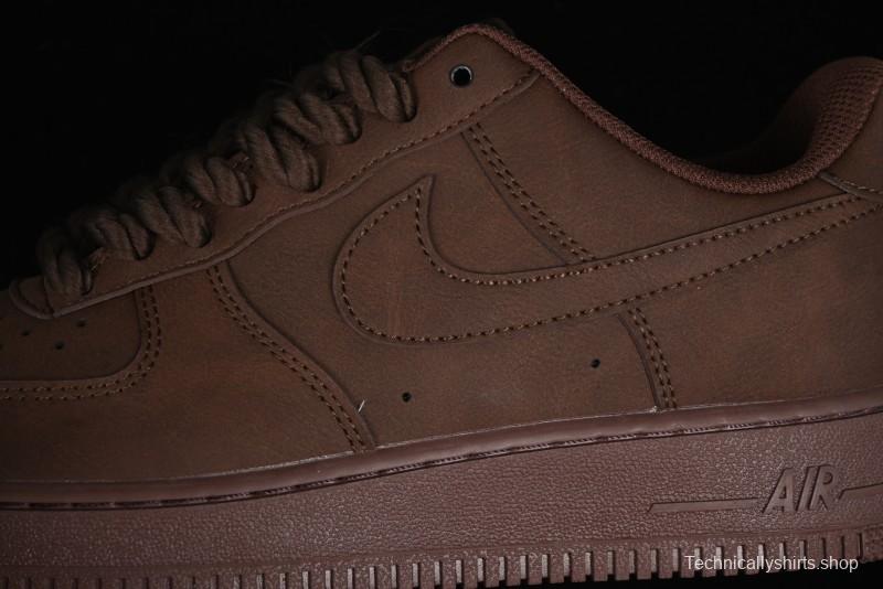 Nike Air Force 1 '07 Low Customized Hemp Rope Casual Sneakers - CW2288-111