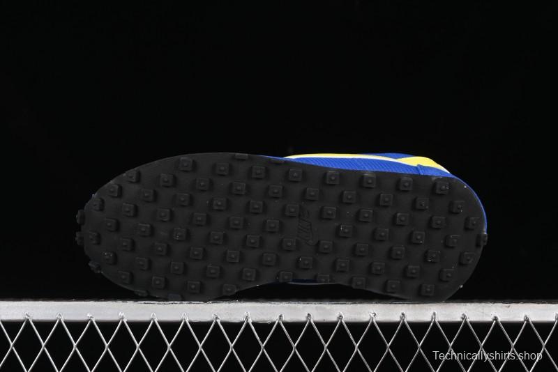 Nike Stussy Roshe Run LD-1000 Comfortable Versatile Non-Slip Durable Waffle Low-Top Casual Running Shoes - FQ9079-400