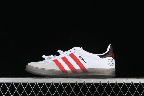 Adidas Originals Gazelle Indoor II Retro Casual Slip-Resistant Wear-Resistant Low-Top Sneakers - II0013