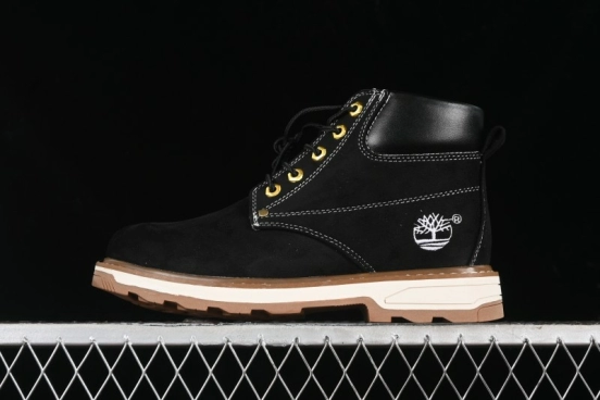 Timberland Classic High Top Yellow Boots TB010063713 Black