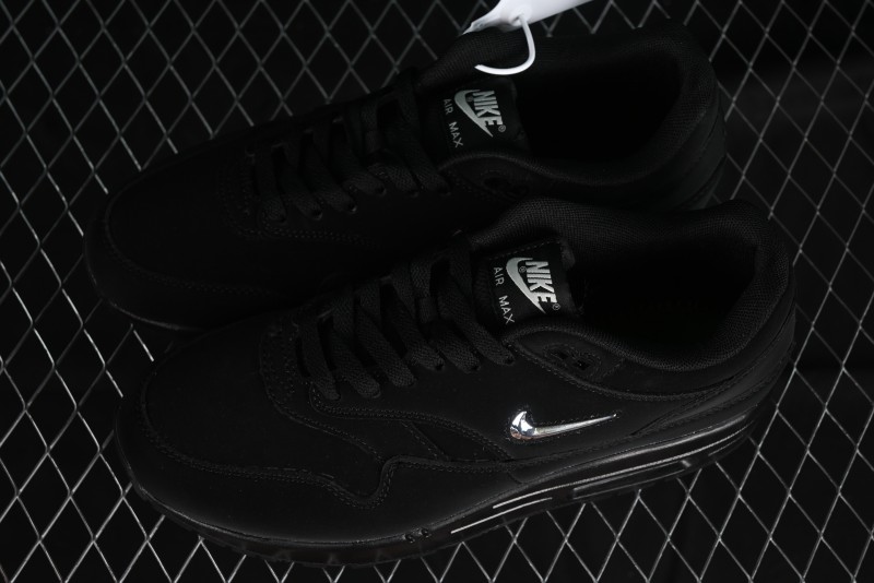 Nike Air Max 1 Retro Running Shoes with Half-Sole Air Cushion - AA0512-001