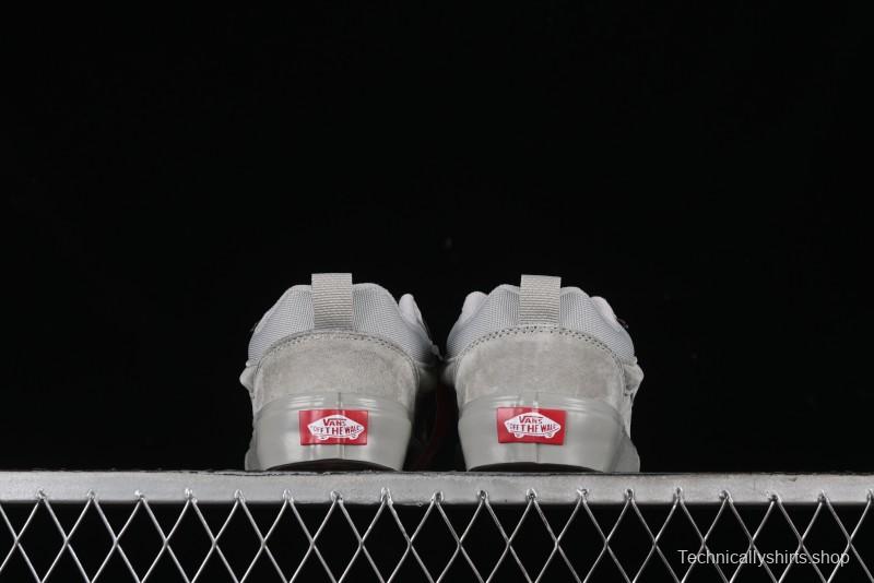 Vans Knu Skool Low Top Retro Casual Vulcanized Sneakers in Grey - VN000CRPBXC