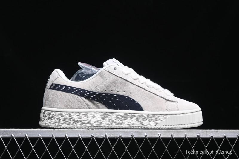 Puma Suede XL Retro Casual Sneakers with Premium Pigskin Upper - 395777-02