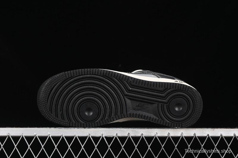 Nike Air Force 1 '07 Low Bape Collaboration - Beige Grey Black Low-Top Casual Sneakers BB6566-209