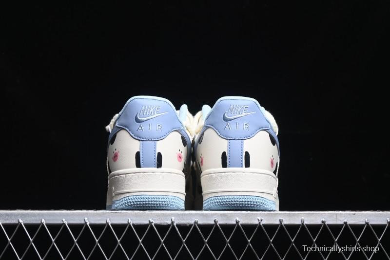Nike Air Force 1 '07 Low Milk Pig Casual Lace-Up Sneakers - BD7701-110