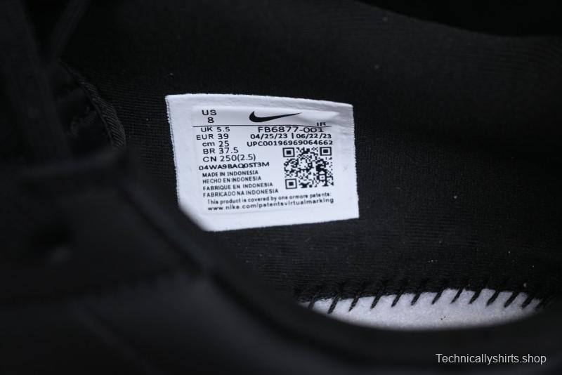 Nike Classic Cortez Leather Retro Running Shoes - FB6877-001