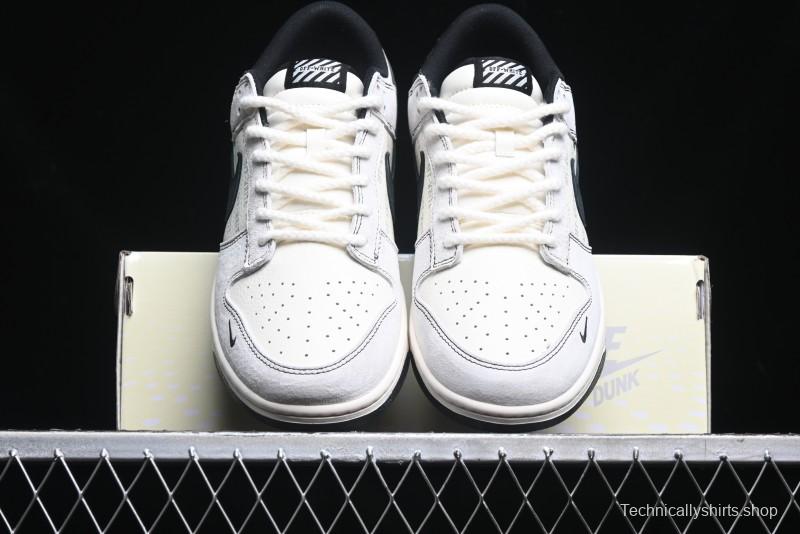Nike SB Dunk Low OFF-WHITE Collaboration Anniversary High-End Custom Sneakers - YX5066-212