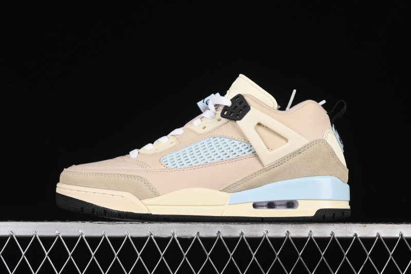 Nike Jordan Spizike Low AJ Retro Casual Sneakers with Multi-Element Design - HQ3439-101