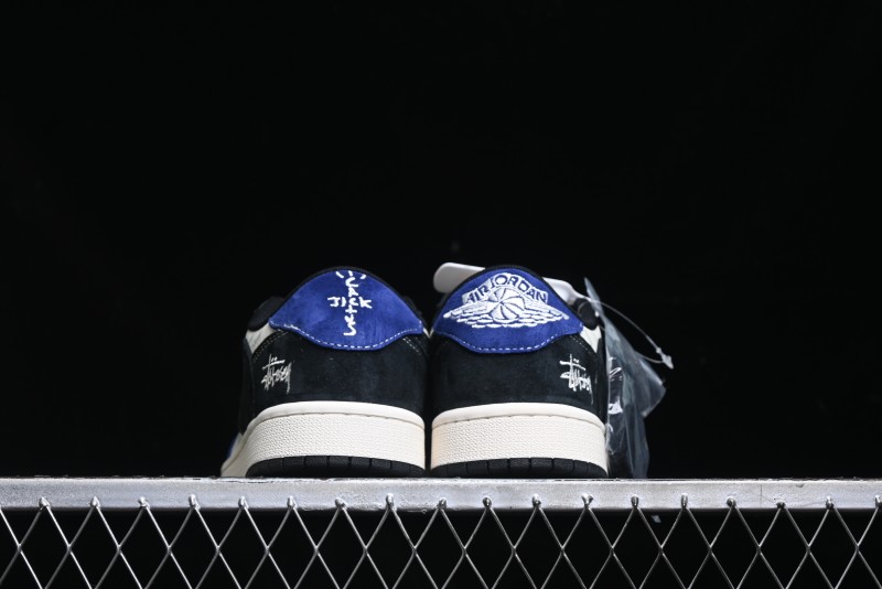 Nike Travis Scott x Fragment Design x Air Jordan 1 Low OG SP AJ1 Low Top Casual Sneakers - SJ2068-126