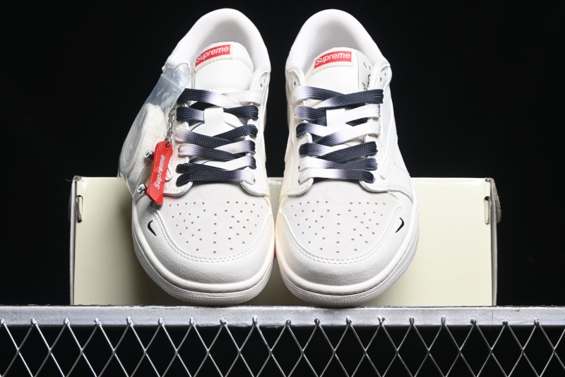 Nike Travis Scott x Fragment Design x Air Jordan 1 Low OG SP AJ1 Sneakers - BB7518-002