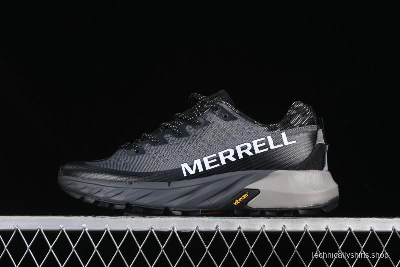 Merrell Agility Peak 4 Trail Running Shoes with Cushioning and Grip for Outdoor Hiking - J067759