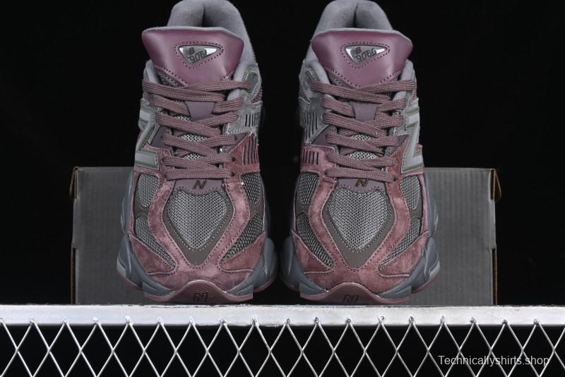 New Balance 9060 Retro Casual Running Sneakers with ABZORB Cushioning Technology - U9060BCG