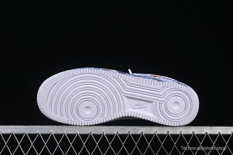 Nike Air Force 1 '07 Low Casual Sneakers with All-sole Air Cushion - DD8959-100
