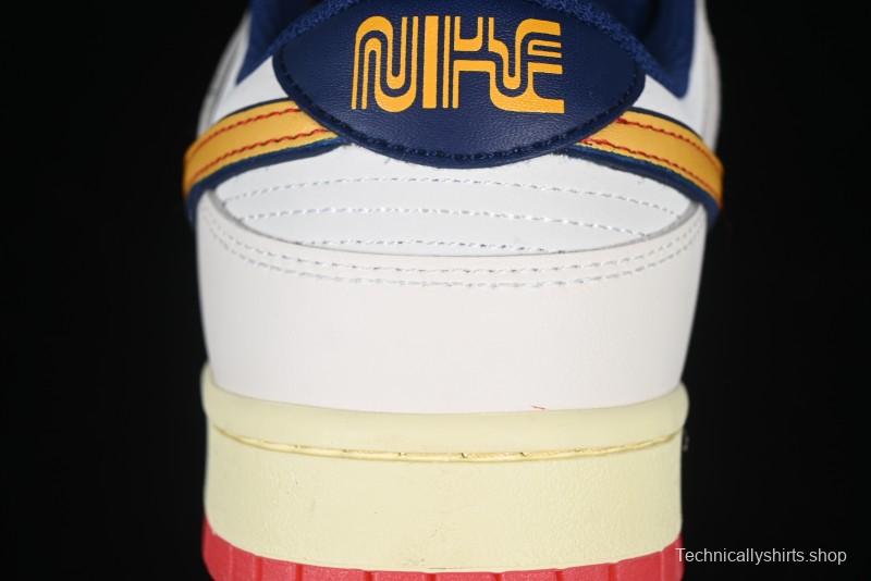 Nike SB Dunk Low Rainbow Gradient Low-Top Casual Skateboard Shoes - HV5749-110