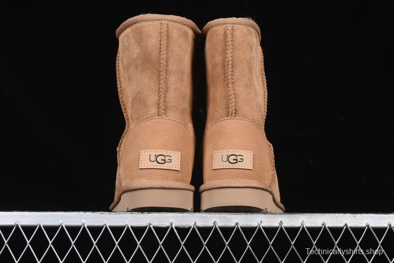 UGG Classic Short II Sheepskin Boots with Waterproof and Stain-Resistant Suede - 1016223