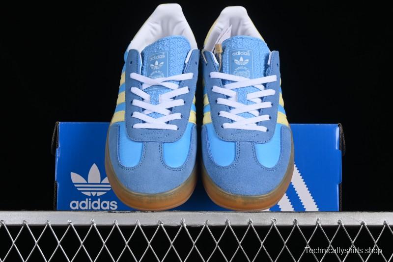 Adidas Originals Gazelle Indoor Retro Casual Slip-Resistant Wear-Resistant Low-Top Sneakers - IE2960