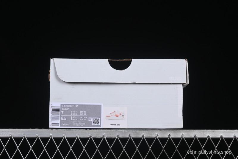 Nike Air Force 1 '07 Low Casual Sneakers with Built-in Full-Length Air Cushion - CW2288-111
