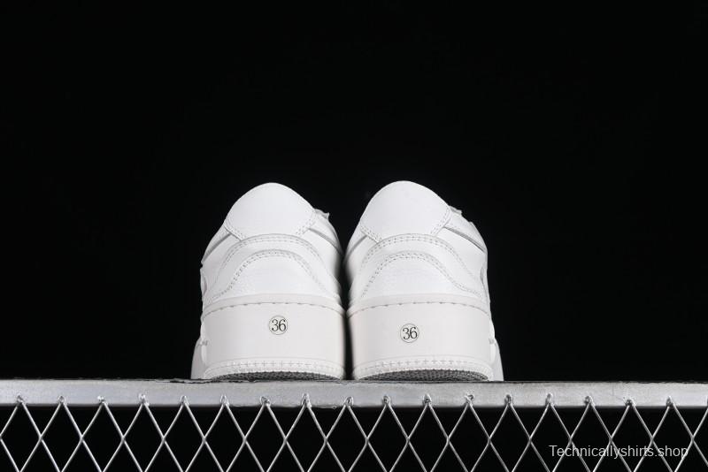 SMFK Comfortable Chunky Sole White Sneakers - T.D4