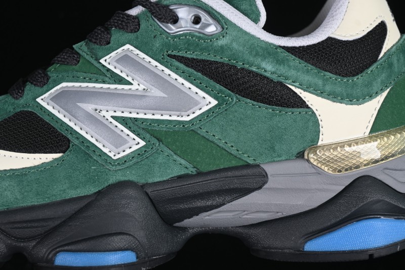 New Balance 9060 Retro Casual Running Sneakers with ABZORB Cushioning Technology - U9060VRA