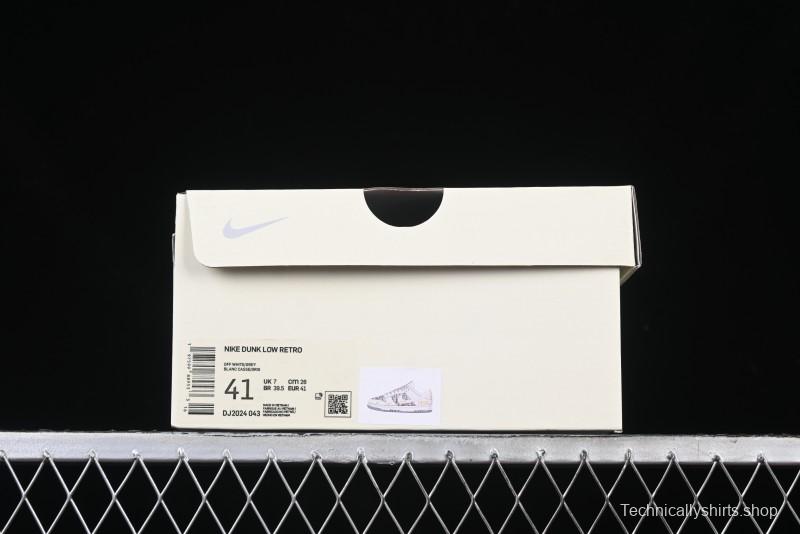 Nike SB Dunk Low Dior x Stone Island Triple Collaboration - Anniversary High-End Custom Low-Top Casual Sneakers - DM6868-043