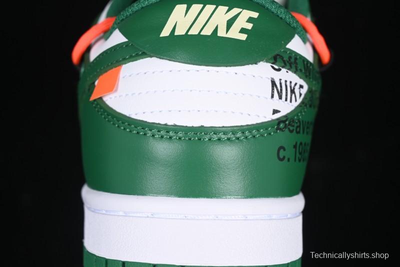 Off-White x Futura x Nike Dunk Low OW Collaboration Sneakers - CT0856-100