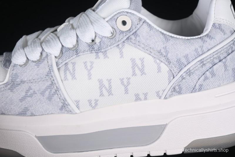 New York Yankees Chunky Liner Mid Denim Monogram Platform Sandals - 3ASXD065N50GRS