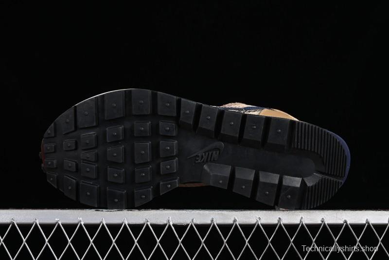 Nike Sacai VaporWaffle 3.0 Deconstructed Running Shoes with Layered Sole - CV1363-102