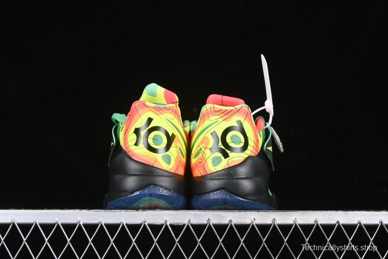 Nike KD 4 Weatherman All Star Basketball Shoes with Zoom Air Cushion and Adaptive Fit System - FN6247-300