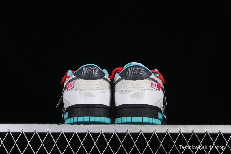 Nike Dunk Low Panda Prank CNY Year of the Dragon Limited Edition SB Low-top Casual Sneakers - DV0831-101