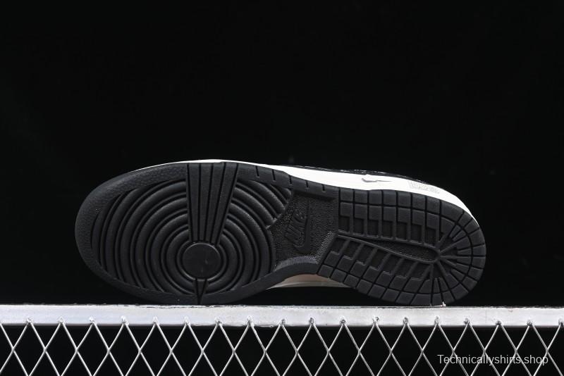 Nike SB Dunk Low Stussy Anniversary Custom Low-Top Casual Skate Shoes - DJ2024-055