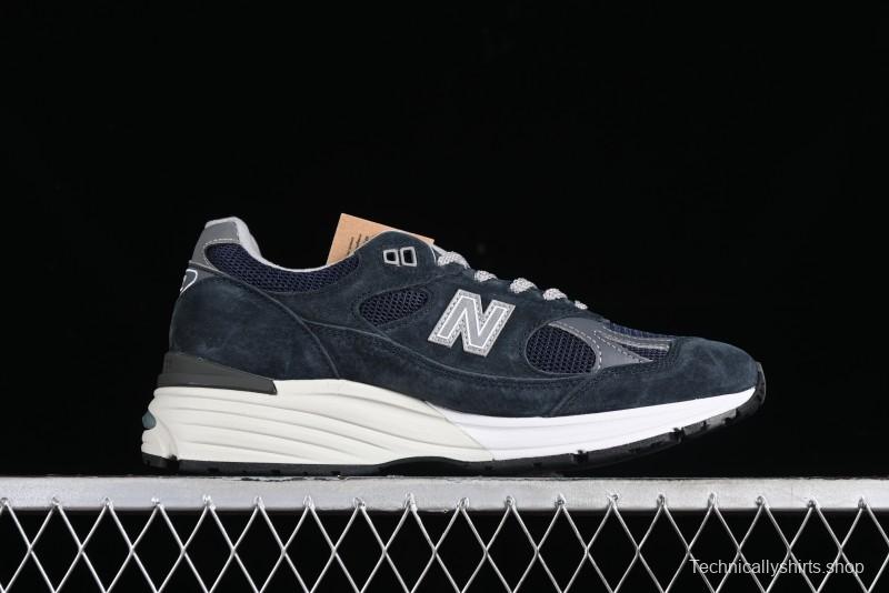 New Balance Made In USA 991 Series Classic Casual Dad Shoes Retro Running Sneakers - U991NV2