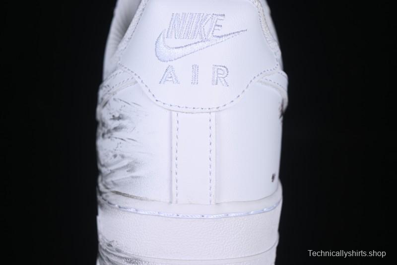 Nike Air Force 1 '07 Low Casual Sneakers with Chinese Ink Painting Design - ZH0316-062