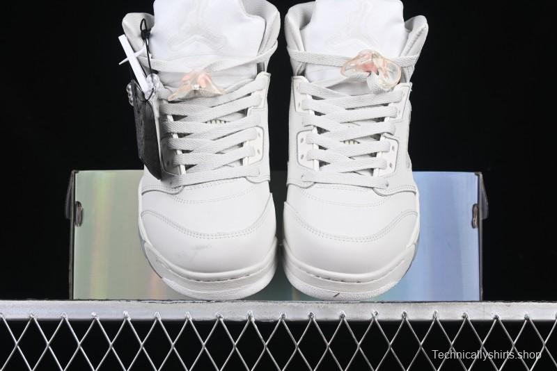 Nike Air Jordan 5 Retro Light Orewood Brown Snake Year Limited Basketball Shoes - HF3183-001