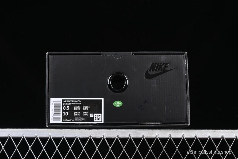 Nike Air Max 95 Retro Running Shoes with Air Cushion Technology - CU8406-101