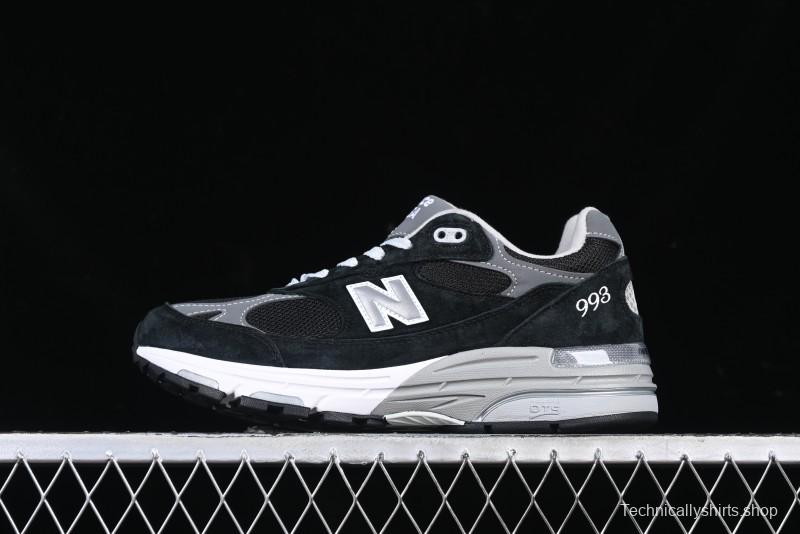 New Balance Made In USA M993 Series Classic Retro Casual Running Shoes - MR993BK