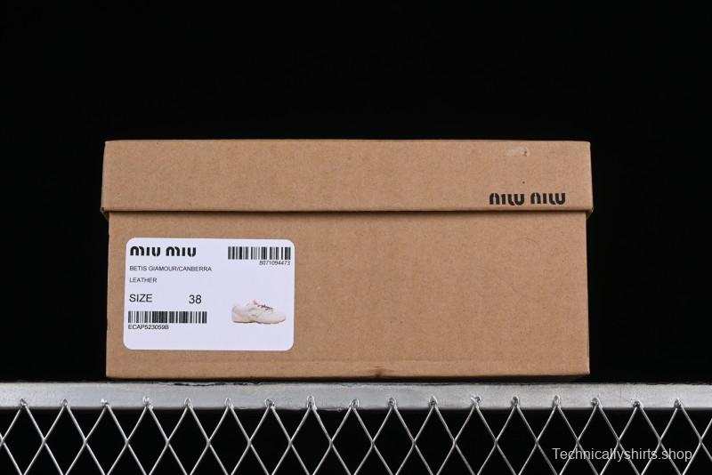 MiuMiu x New Balance 530 Low-Top Classic Retro Casual Running Sneakers in Pink - 530