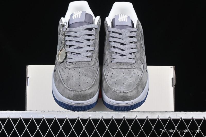 Nike Air Force 1 '07 Low UN Collaboration - Shadow Grey Pigskin Sneakers DF0188-018