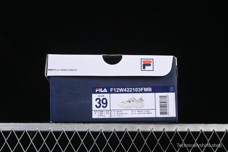 Fila Fusion Retro Mars Running Shoes with Lace-Up Design and Cushioned Sole - F12W422103FMB