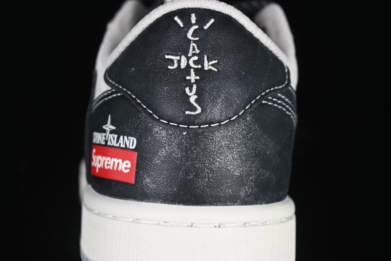 Nike Travis Scott x Fragment Design x Air Jordan 1 Low OG SP AJ1 Retro Sneakers - DM7866-050
