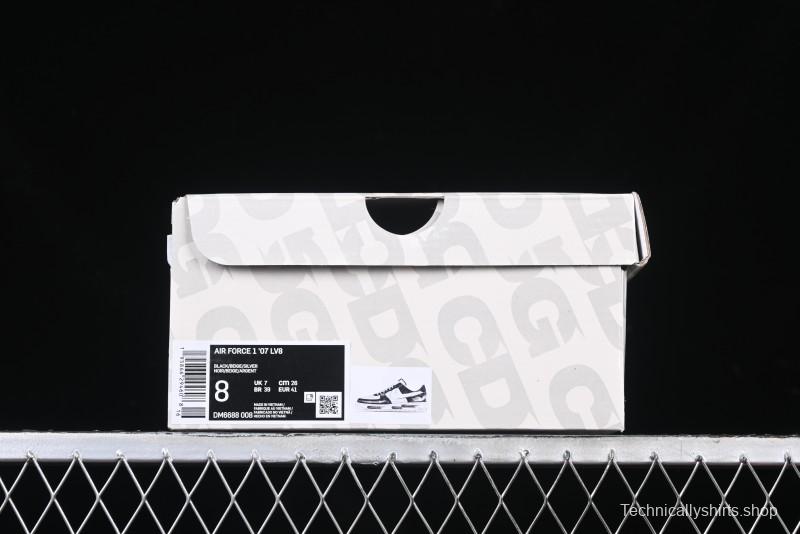 Nike Air Force 1 '07 Low The North Face Collaboration - Leather Graffiti Casual Sneakers - DM6688-008