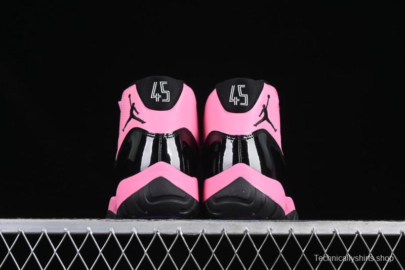 Nike Air Jordan 11 Retro High Top Basketball Shoes in Black Pink - CT8012-500