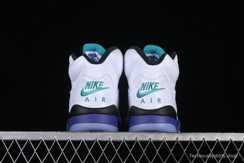 Nike Air Jordan 5 OG "Grape" Retro Basketball Shoes - HQ7978-100