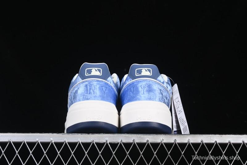 New York Yankees MLB Bigball Chunky Window Velvet Monogram Thick Sole Casual Running Shoes - 3ASXCVC4650NYS