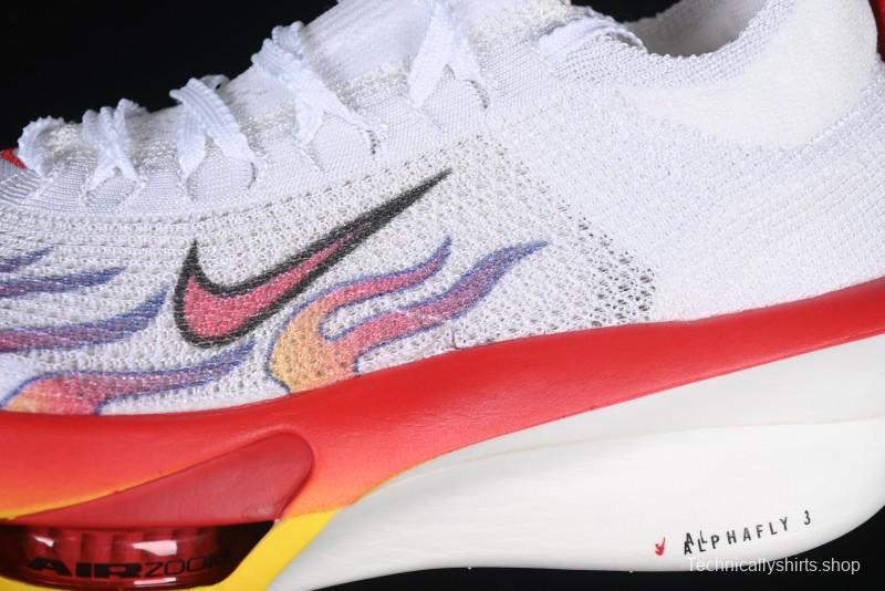 Nike ZoomX Vaporfly NEXT% 3 Marathon Series Foam Ultra-Lightweight Cushioned Running Shoes - HQ3501-100