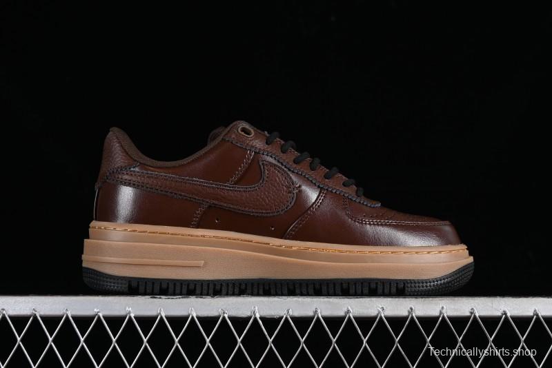 Nike Air Force 1 Low Luxe Casual Sneakers with Thick Sole and Waterproof Design - DM2451-200