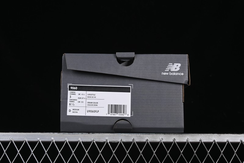 New Balance NB9060 Series Retro Casual Running Shoes with ABZORB Cushioning - U9060FLP