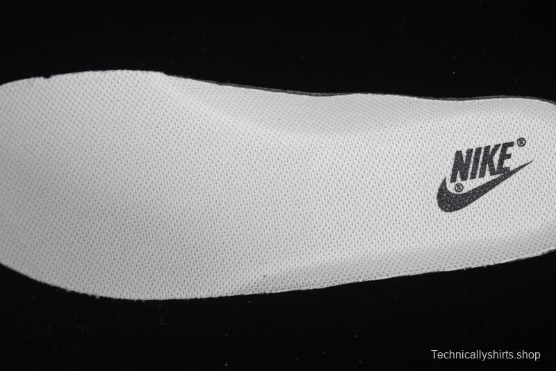 Nike Air Force 1 '07 Low Stussy Supreme Collaboration Dual-Tone Black Red Logo Low-Top Casual Sneakers - HH7518-043