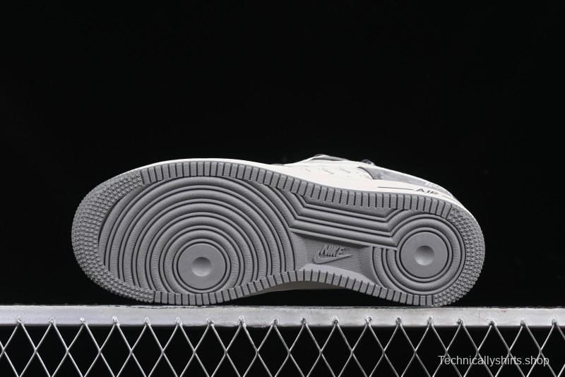 Nike Air Force 1 '07 Low Stussy Minimalist Grey Low-Top Casual Sneakers - XZ6188-672